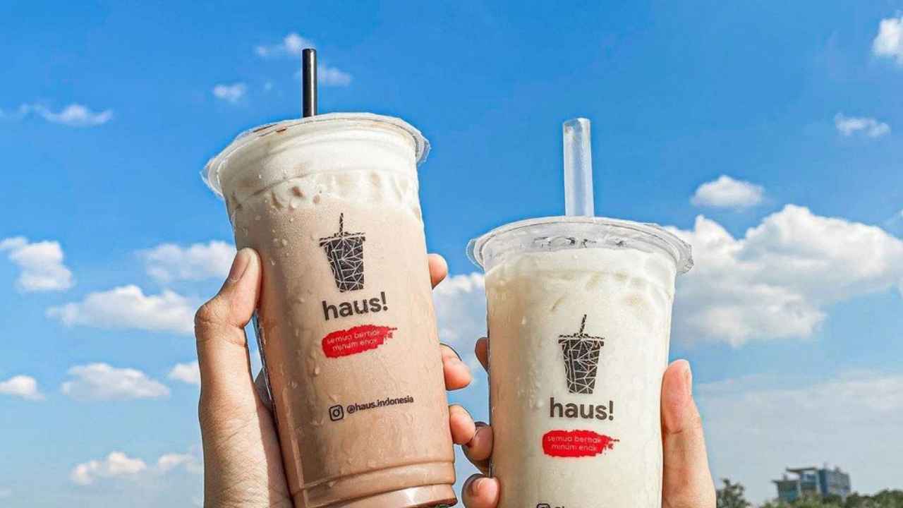 Franchise Haus! minuman kopi kekinian simulasi BEP paling detail