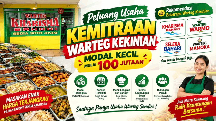 Informasi Kemitraan Warteg Bahari